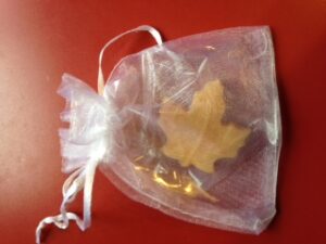 Maple Candy in Organza Bags