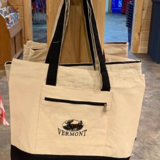 Canvas Tote Bag Moose Logo