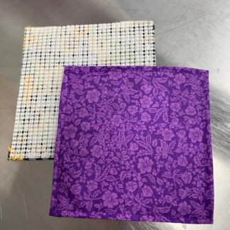 Purple Floral Jar Opener/Gripper