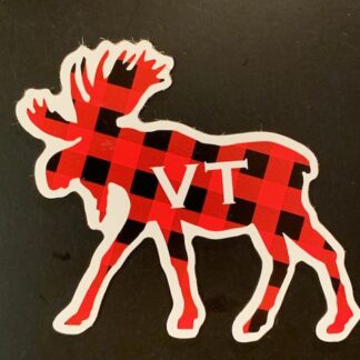 Moose Magnet red & black